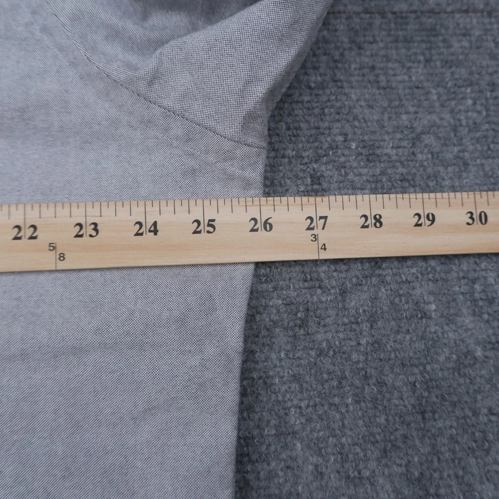 Polo Ralph Lauren Oxford Shirt Mens XL Grey Long Sleeve Button Down Pony Logo